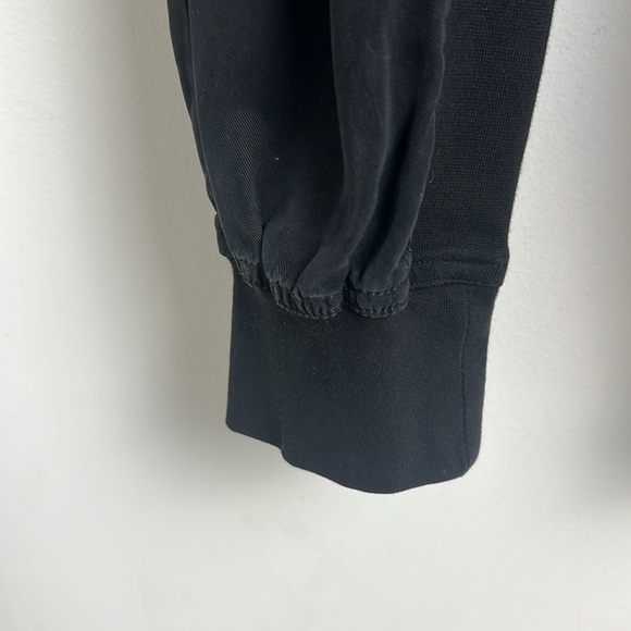 Quince Women's Black Vintage Wash Tencel Utility Jogger Pants High Rise Soft S - Picture 5 of 10